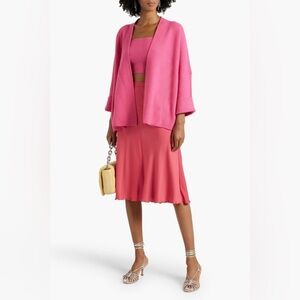 LAPOINTE Cashmere cardigan In Italian‎ Yarn Sz M